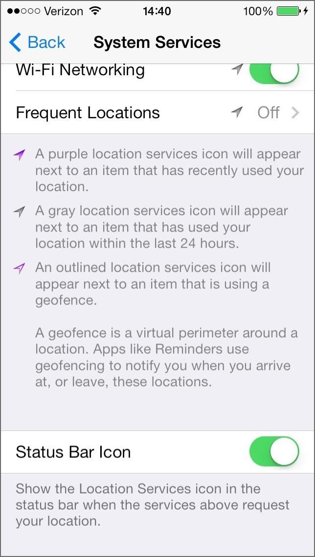 18 Скрытые настройки конфиденциальности - каждый владелец iPhone должен знать об iOS 7