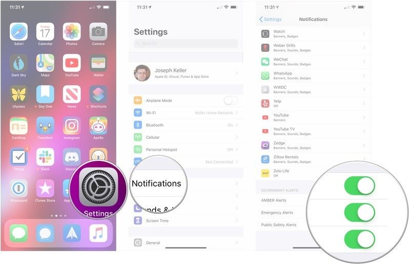 Откройте «Настройки», нажмите «Уведомления», нажмите «Переключатели». Откройте «Настройки», нажмите «Уведомления», нажмите «Переключатели».