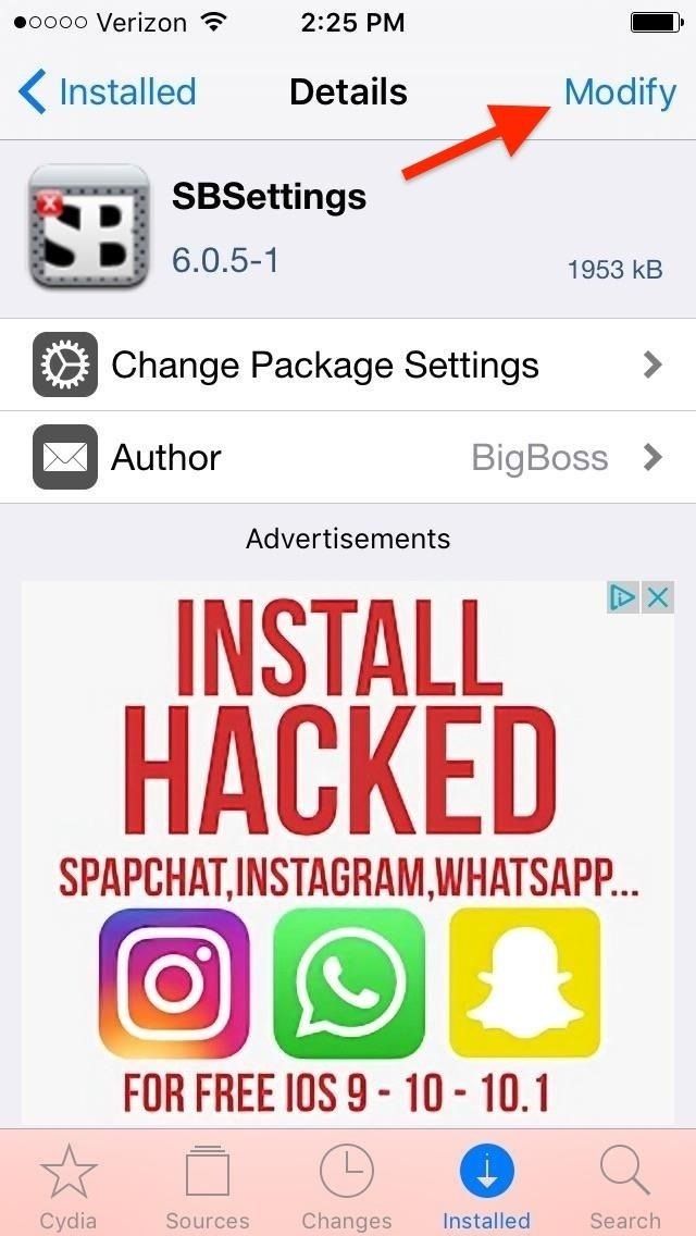 Cydia 101: Как удалить твики с взломанного iPhone