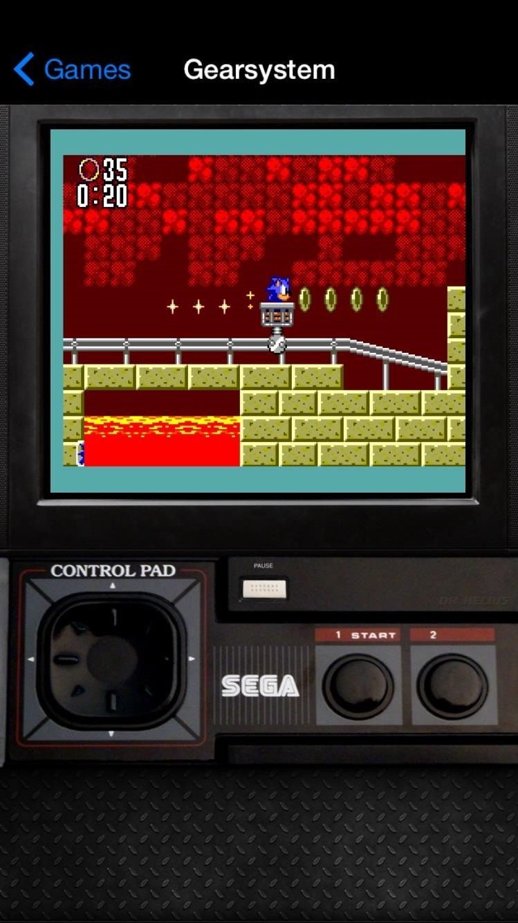 Играйте в игры Sega Master System на своем iPad и iPhone