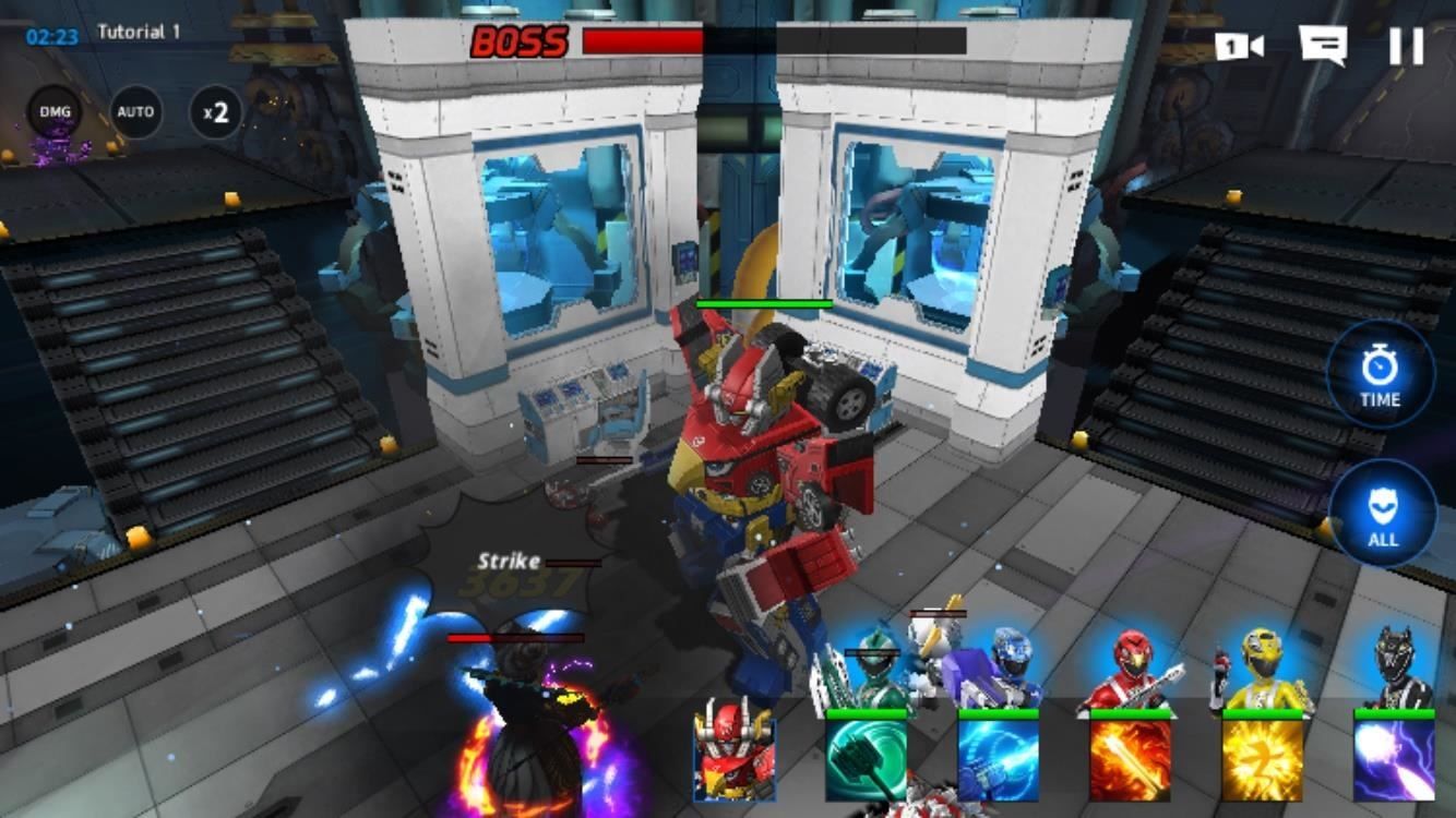 Играйте в Power Rangers All Stars и пилотируйте Megazord на своем iPhone до официального релиза