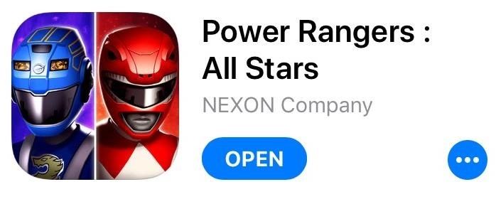 Играйте в Power Rangers All Stars и пилотируйте Megazord на своем iPhone до официального релиза