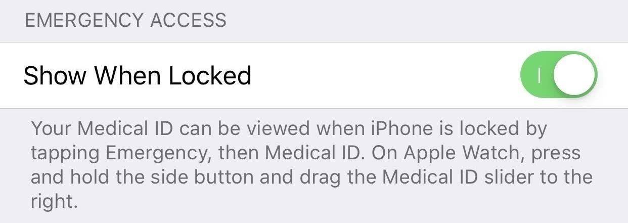Как добавить карту экстренной медицинской помощи на свой iPhone's Lock Screen with Important Health Information for First Responders
