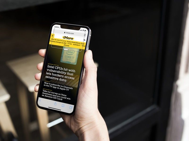 Лупа на iPhone