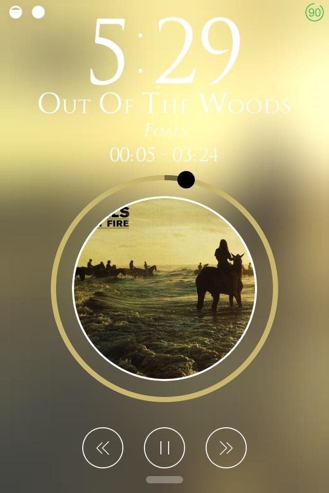 Как избавиться от iPhone's Lock Screen Music Player
