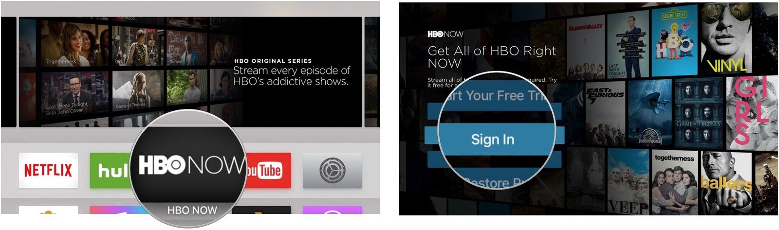 Вход в HBO теперь на Apple TV