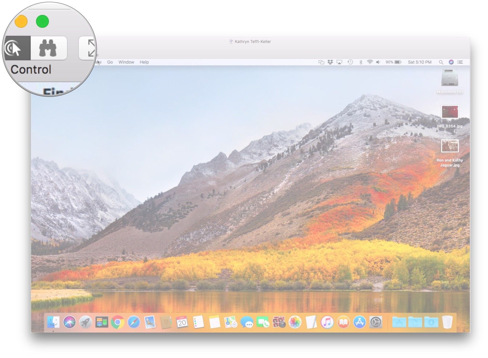 Нажмите Наблюдать