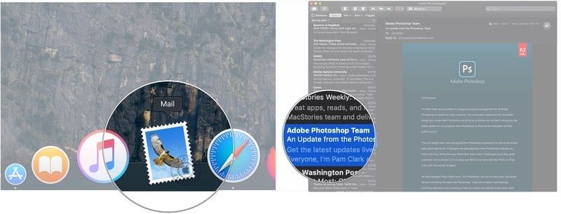Откройте почту, нажмите на электронную почту