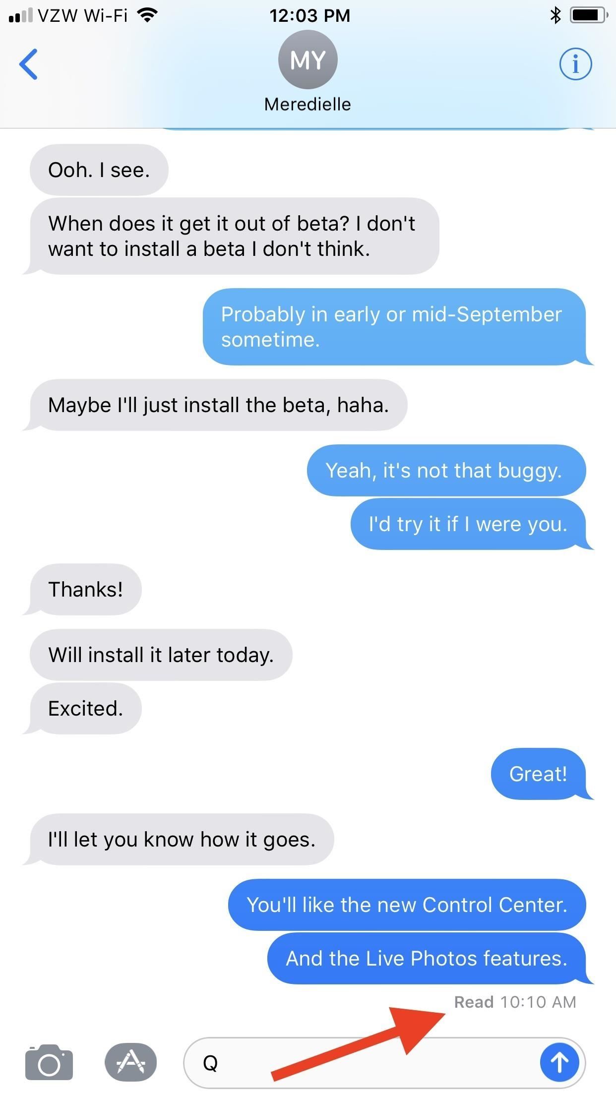 Сообщения 101: Как включить и отключить чтение чеков для iMessages