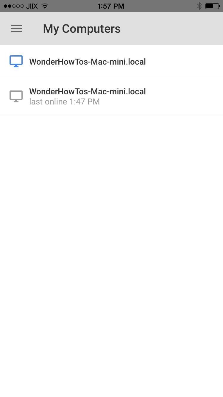 Доступ и управление вашим компьютером удаленно с помощью вашего iPhone