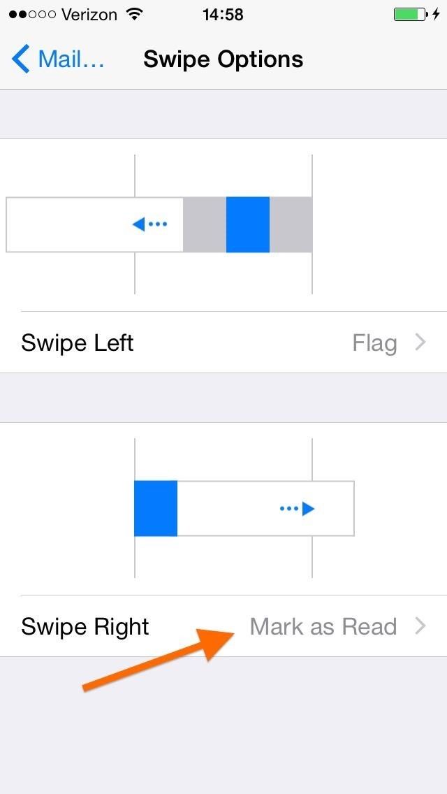 Хорошее и плохое об iOS 8's New Swipe Gestures in Mail for iPhone