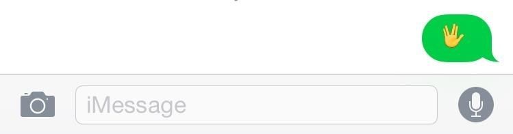 Как использовать секрет'Vulcan Salute' Emoji on Your Apple Watch