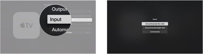 Нажмите Ввод, выберите опцию