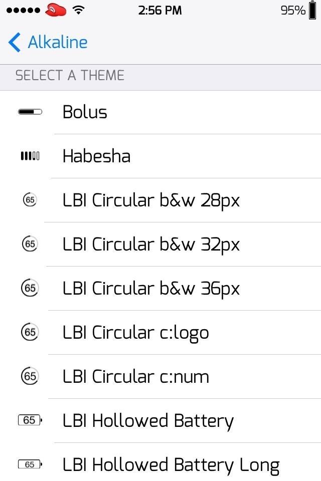 Как изменить значок скучной батареи в вашем iPhone's Status Bar to Something More Flavorful