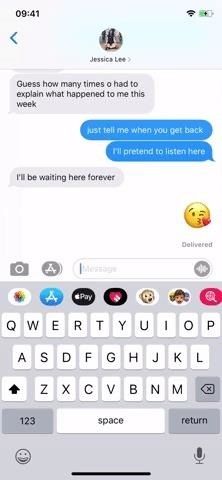 Как печатать ругательства с помощью Apple's QuickPath Swipe-Typing Keyboard in iOS 13