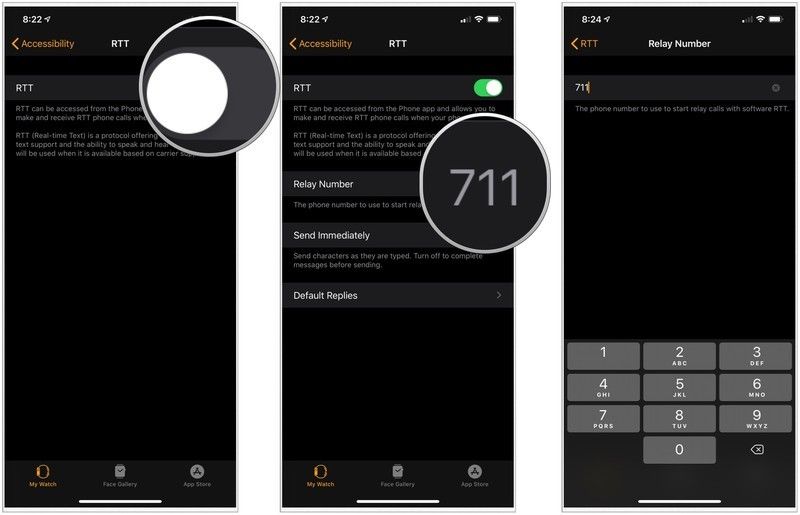 Apple Watch установить RTT Apple Watch установить RTT