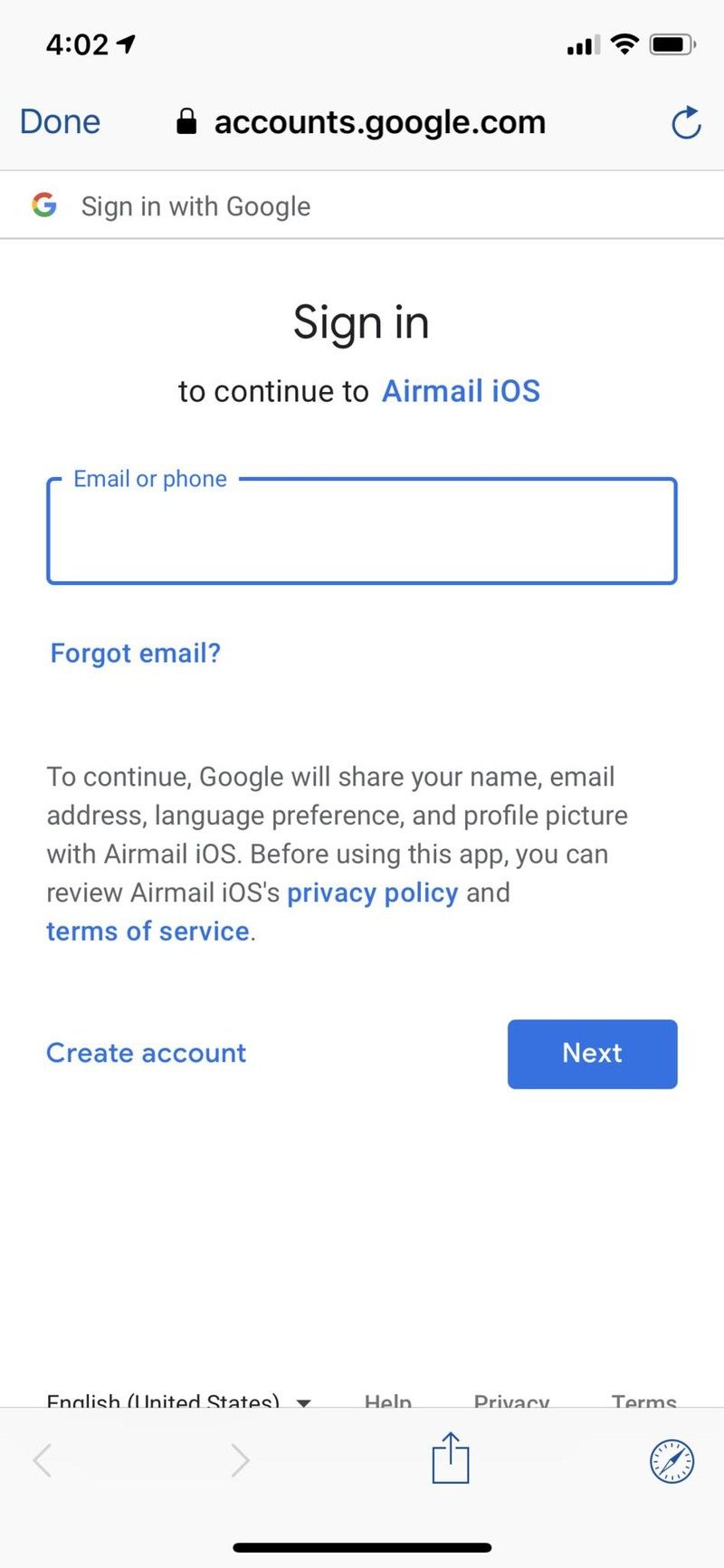 Авиапочта Войти в Google