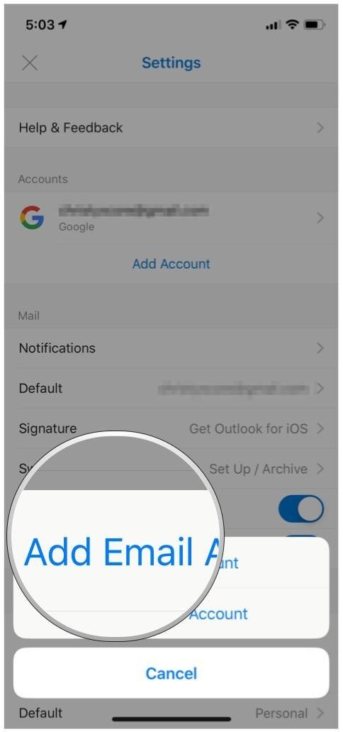 настройки внешнего вида добавить адрес электронной почты аккаунта