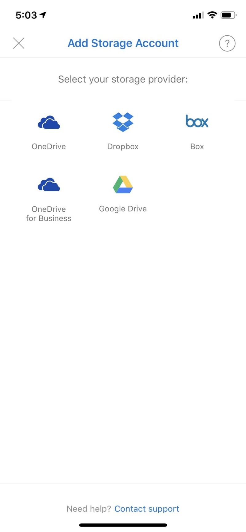 варианты хранения Outlook