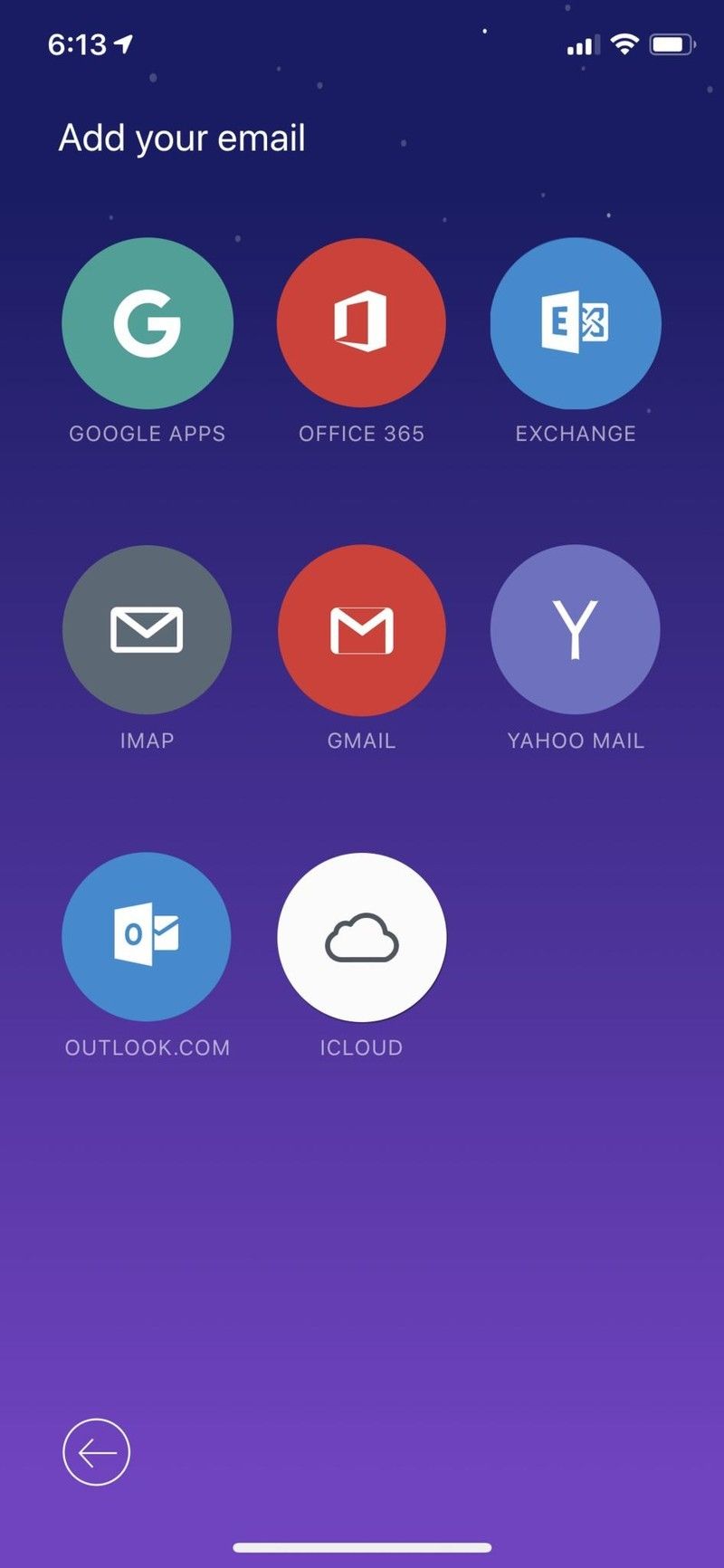 ньютон мейл выберите настройки аккаунта
