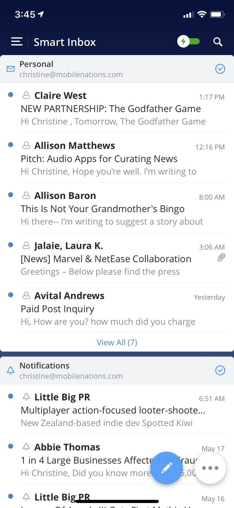 спарк основной смарт-входящие