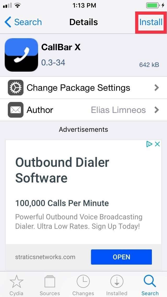 Как остановить входящие звонки от захвата вашего iPhone's Entire Screen