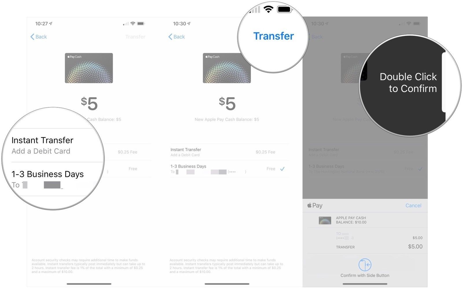 Выберите Мгновенный перевод или 1-3 дня, нажмите &laquo;Перевод&raquo;, авторизуйте перевод
