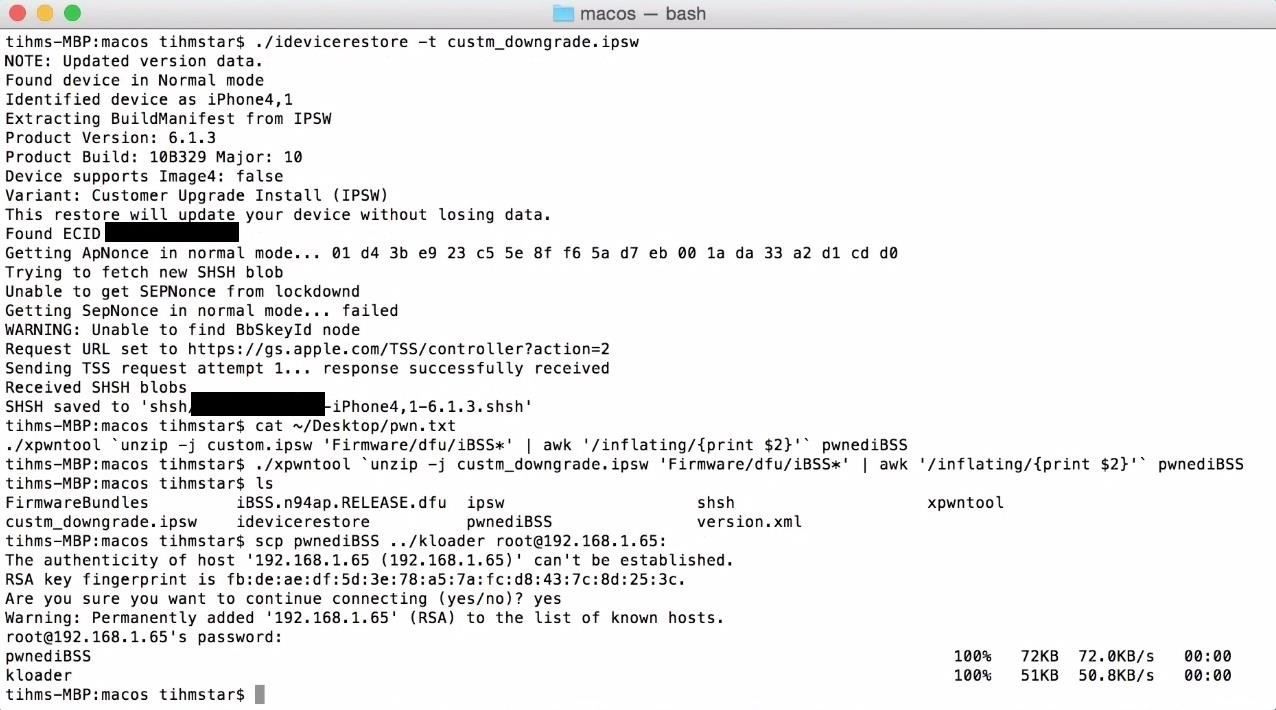 Как понизить ваш iPhone 4S или iPad 2 до iOS 6.1.3