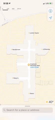 Как просматривать карты для магазинов и торговых центров в Apple Maps