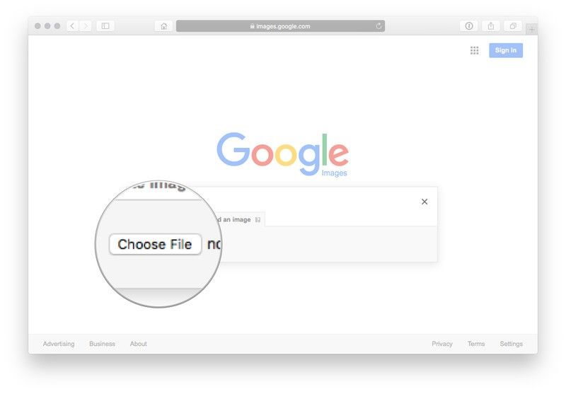 Нажмите «Выбрать файл» и выберите изображение Фредди Меркьюри.