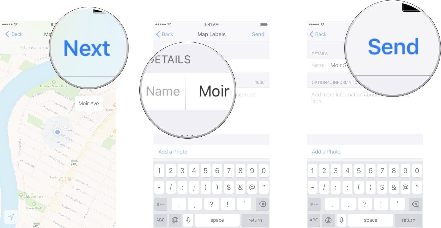 Нажмите «Далее», введите правильное имя метки и нажмите «Отправить».