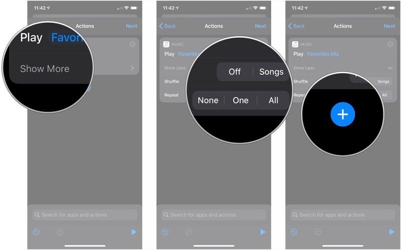 Нажмите Показать больше, нажмите параметры, нажмите +