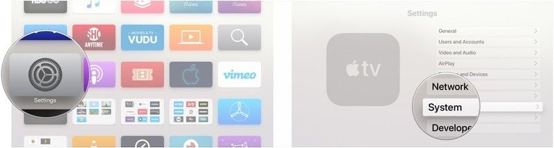 Откройте Настройки, нажмите Система