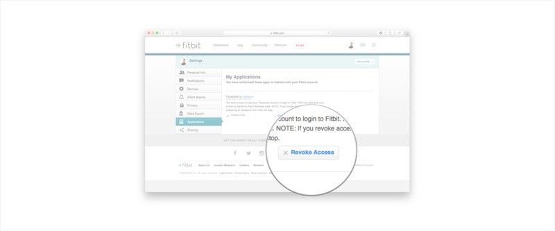 Нажмите на отзыв доступа.
