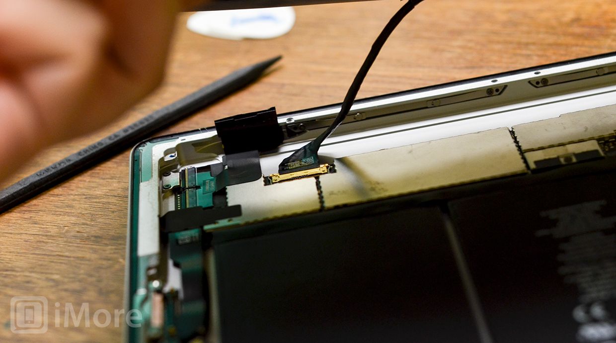 Поднимите iPad 2 LCD