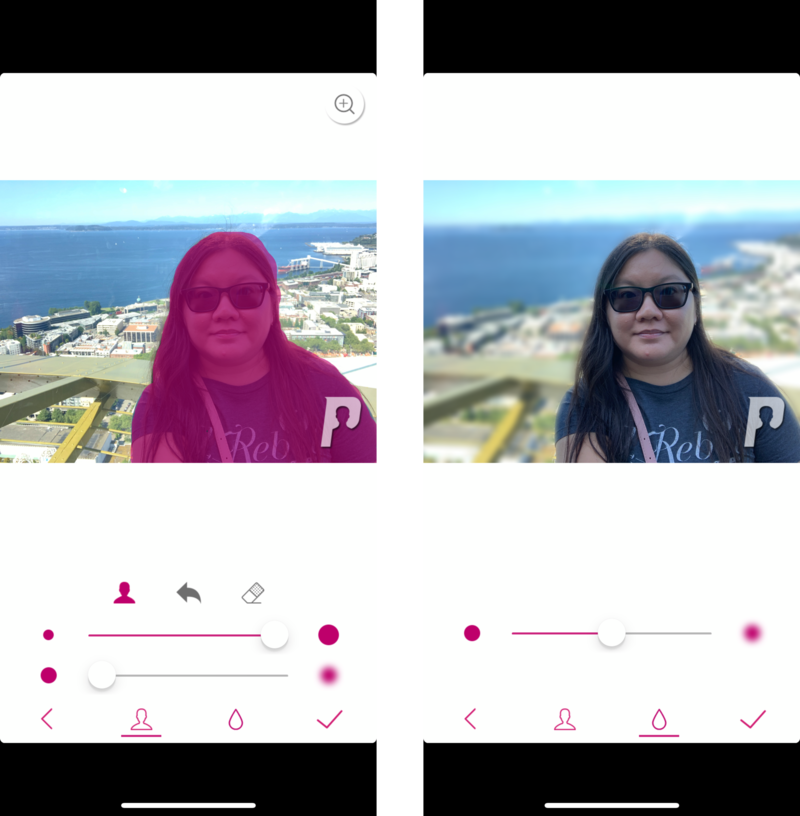Портретные экраны iPhone XS