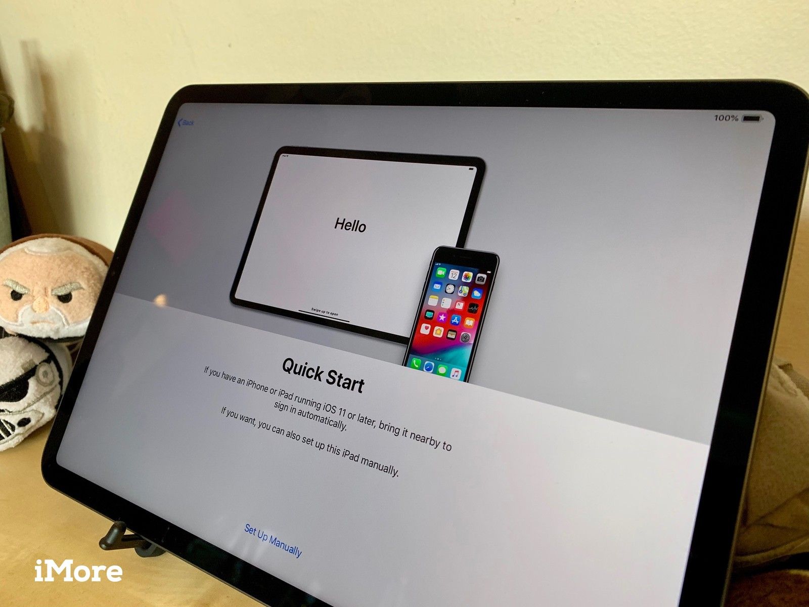 Передача данных на iPad