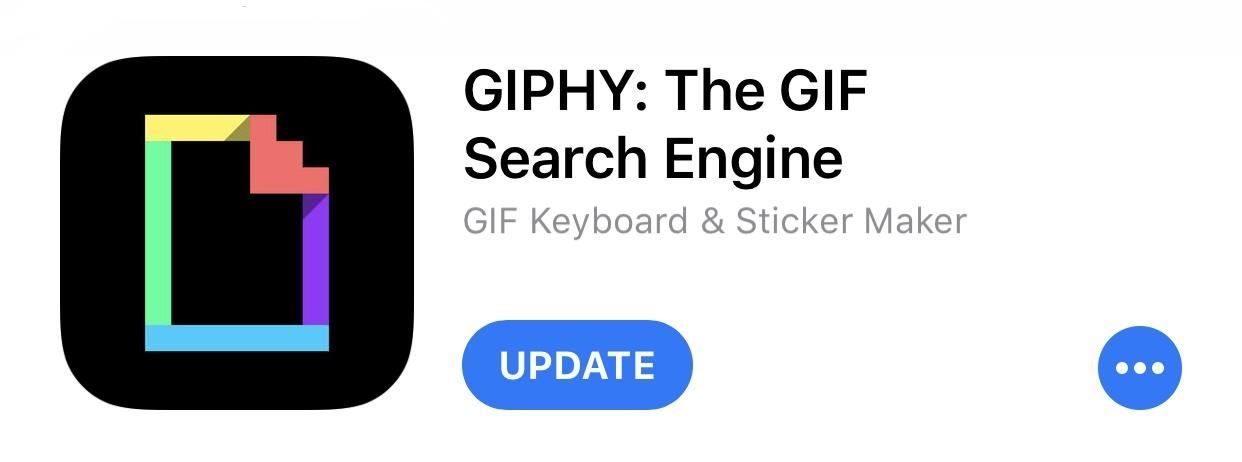 Сделайте анимированные стикеры селфи на вашем iPhone с помощью Giphy's New Keyboard Extension
