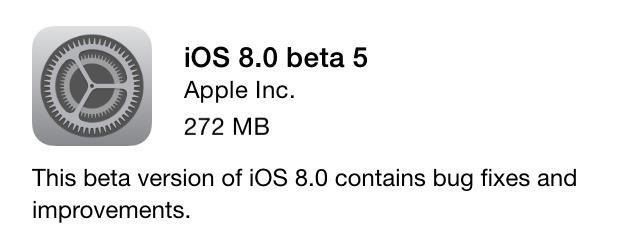 Все, что нужно знать об iOS 8 Beta 5 для iPhone, iPad и iPod Touch