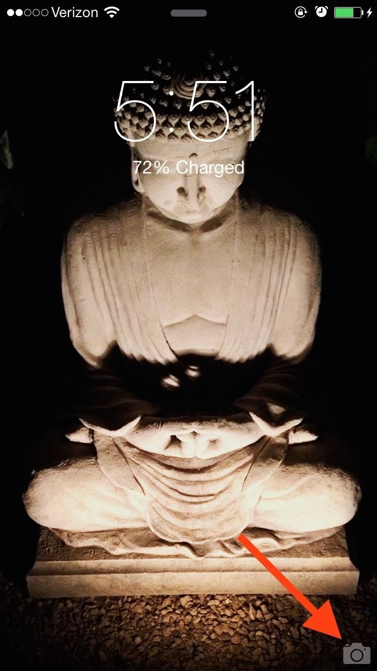 Выключи свой айфон's Flashlight Faster in iOS 8 Without Using the Control Center