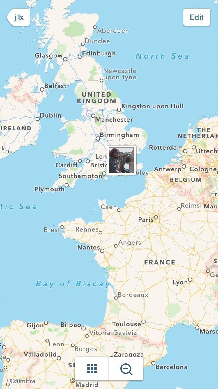 Добавление местоположений к фотографиям без геотеги перед публикацией на Instagram