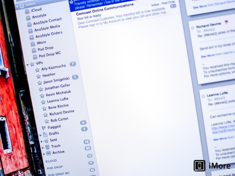 Как быстро добавить контакт в свой VIP-список в Mac Mail
