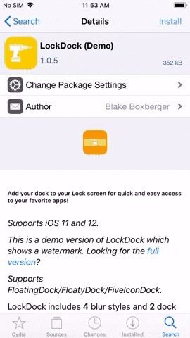 Как добавить док на свой iPhone's Lock Screen to Quickly Access Favorite Apps
