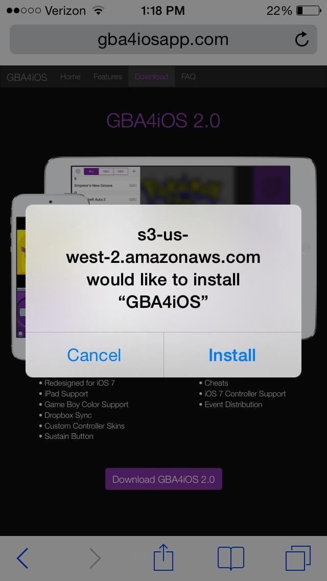 Как играть в игры Game Boy Advance и Game Boy Color на iPad или iPhone - без джейлбрейка!
