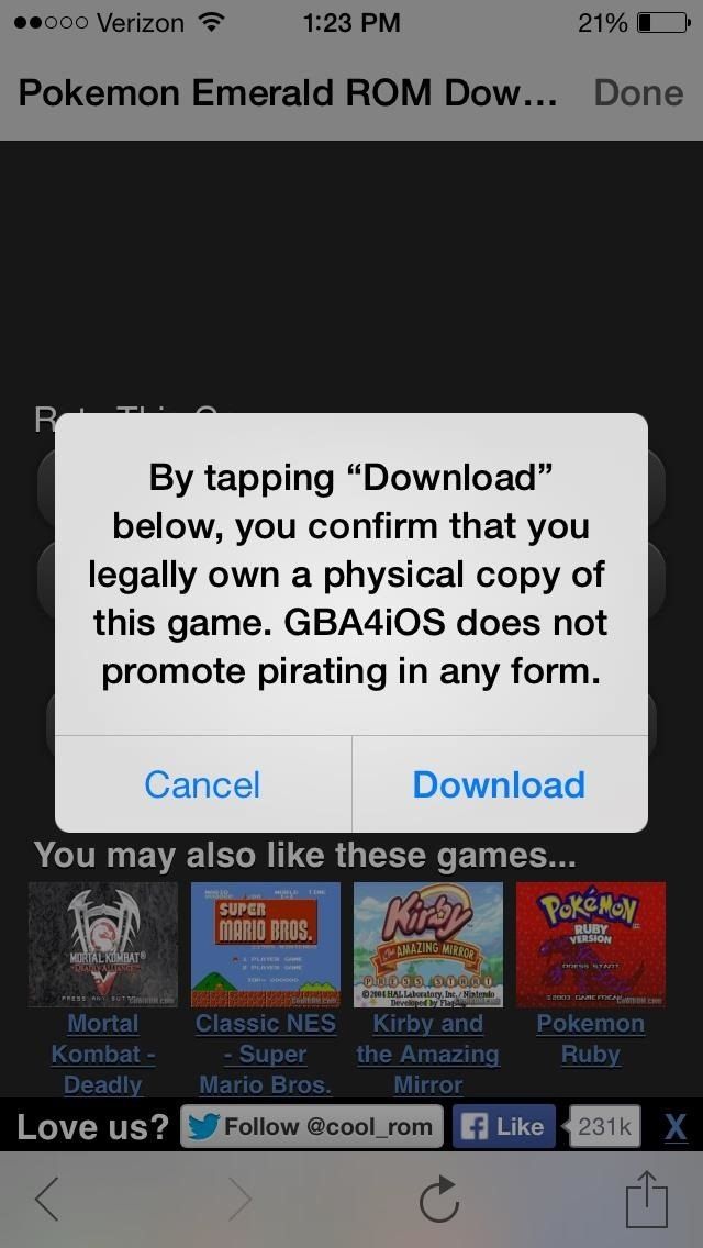 Как играть в игры Game Boy Advance и Game Boy Color на iPad или iPhone - без джейлбрейка!