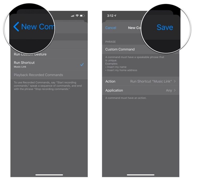 Нажмите назад, а затем нажмите Сохранить