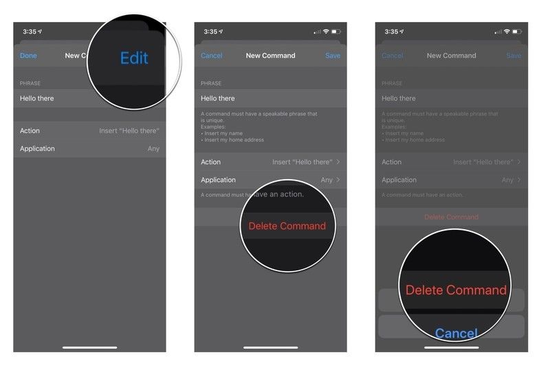 Нажмите «Изменить», нажмите «Удалить команду», а затем снова нажмите «Удалить команду».