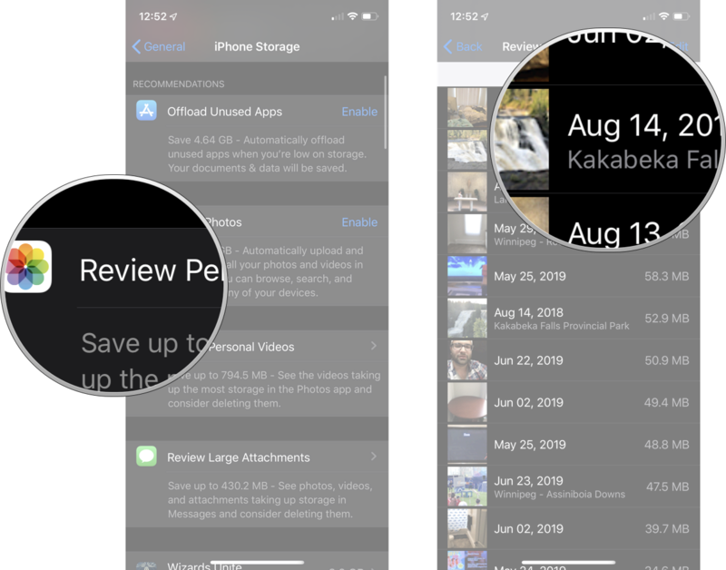 Нажмите &laquo;Просмотр личных видео&raquo;, а затем нажмите на видео, которое вы хотите удалить.