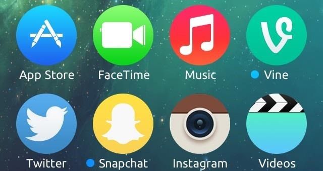 Как получить эти круглые значки приложений Badass, чтобы завершить ваш iOS 7 iPhone или iPad's Home Screen