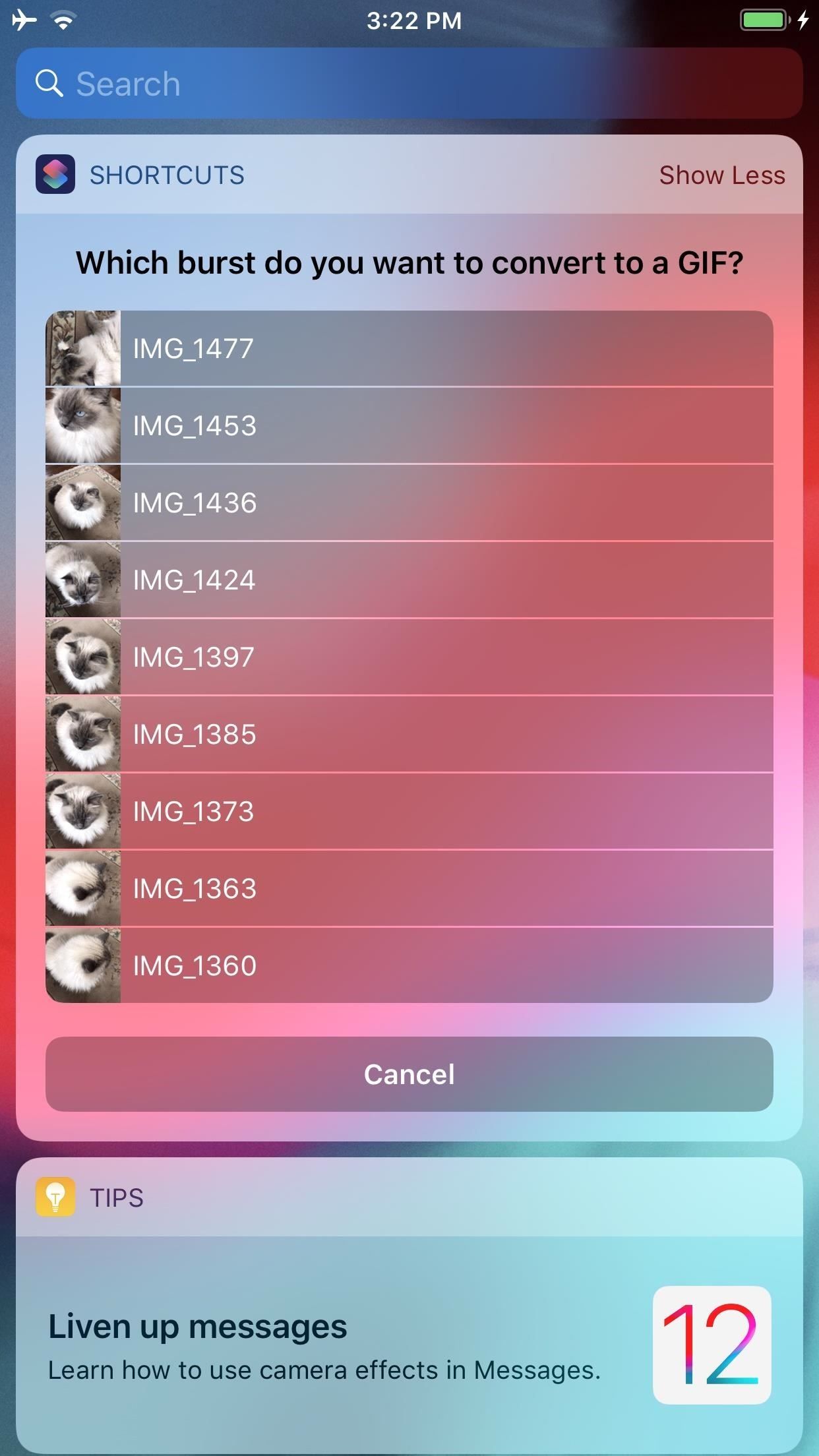 Как превратить серийные фотографии в GIF на вашем iPhone